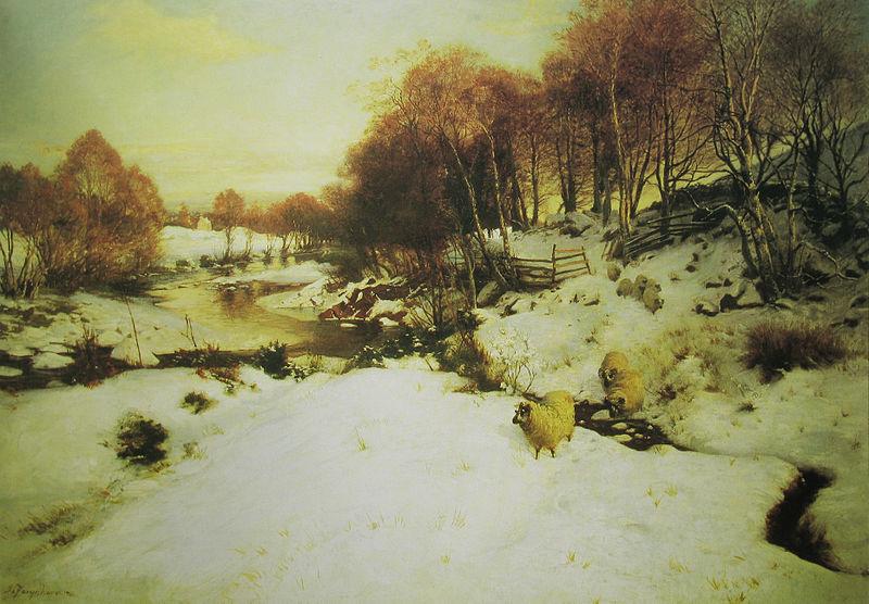 Joseph Farquharson Evening at Finzean